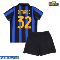 Inter Milan Federico Dimarco #32 Heimtrikotsatz Kinder 2026-27 Kurzarm (+ Kurze Hosen)